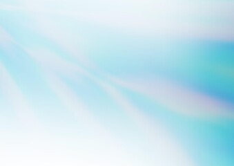 Light BLUE vector glossy bokeh pattern.