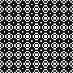 Abstract Cross Pattern Dots Logo generative computational art illustration