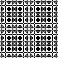 Abstract Cross Pattern Dots Logo generative computational art illustration