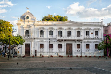 Obraz premium .Basilica Menor in Santa Marta, Colombia
