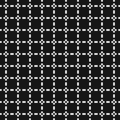 Abstract Cross Pattern Dots Logo generative computational art illustration