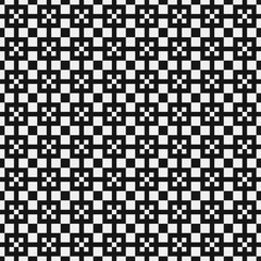 Abstract Cross Pattern Dots Logo generative computational art illustration