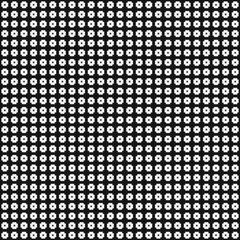 Abstract Cross Pattern Dots Logo generative computational art illustration