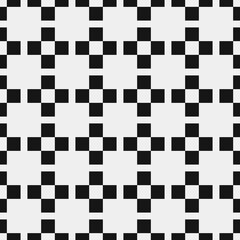 Abstract Cross Pattern Dots Logo generative computational art illustration