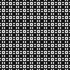Fototapeta premium Abstract Cross Pattern Dots Logo generative computational art illustration
