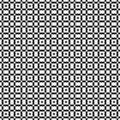 Fototapeta premium Abstract Cross Pattern Dots Logo generative computational art illustration