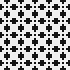 Abstract Cross Pattern Dots Logo generative computational art illustration