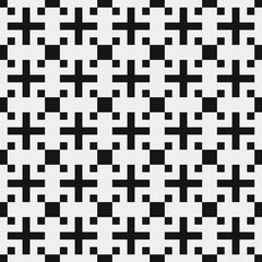 Abstract Cross Pattern Dots Logo generative computational art illustration