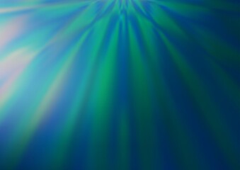 Light BLUE vector modern bokeh pattern.