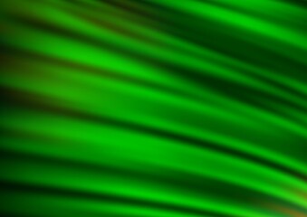 Light Green vector blurred bright pattern.