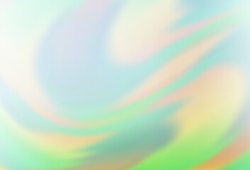 Light Green vector glossy abstract layout.