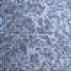 abstract vector square pixel mosaic background