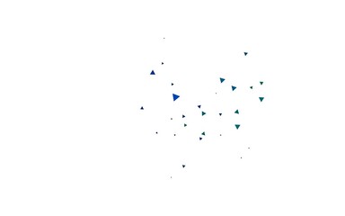 Light Multicolor, Rainbow vector cover in polygonal style.