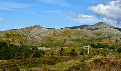 Fototapeta na wymiar Trekking at the Geopark of Arouca, Portugal