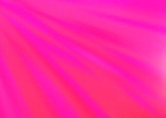 Light Pink vector blurred shine abstract pattern.