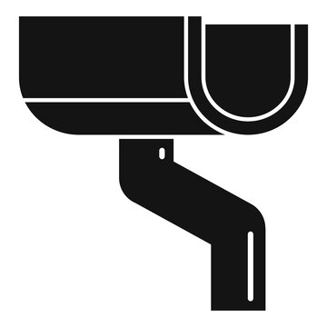 Chute Gutter Icon, Simple Style