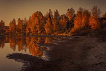 autumn in the mountains