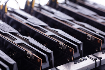 Bitcoin and cryptocurrency miner - a mining computer