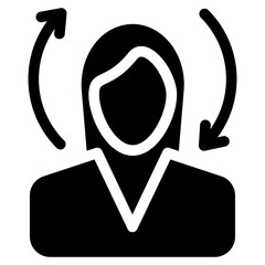 
A female network administrator avatar