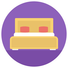 
A piece of furniture used as place to sleep, bed
