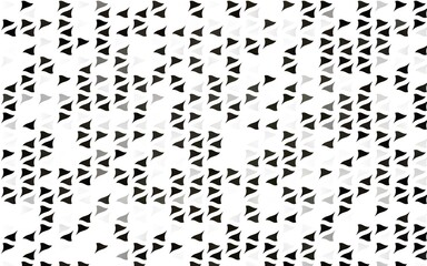 Light Black vector pattern in polygonal style.