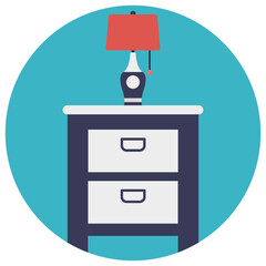 
Wooden chest of drawers for living room or bedroom
