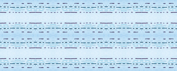 Geometric Pen Drawn Stripes. Water Strokes 