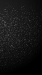 Magic stars Christmas background. Subtle flying sn