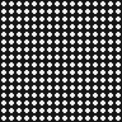 Abstract Cross Pattern Dots Logo generative computational art illustration
