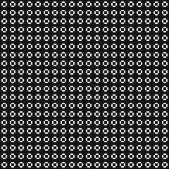 Abstract Cross Pattern Dots Logo generative computational art illustration