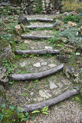 Fototapeta premium Escalier de jardin