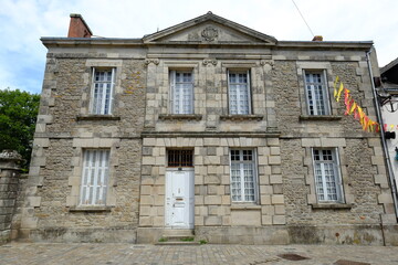 Fototapeta na wymiar An old house in Guerande.
