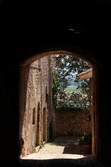 Obraz premium dark alleyway