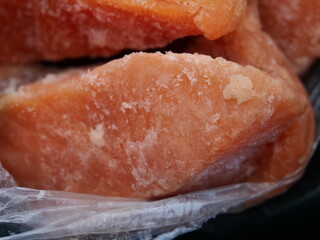 close up of a variety of dried fruits