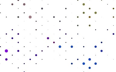 Light Multicolor, Rainbow vector template with circles.