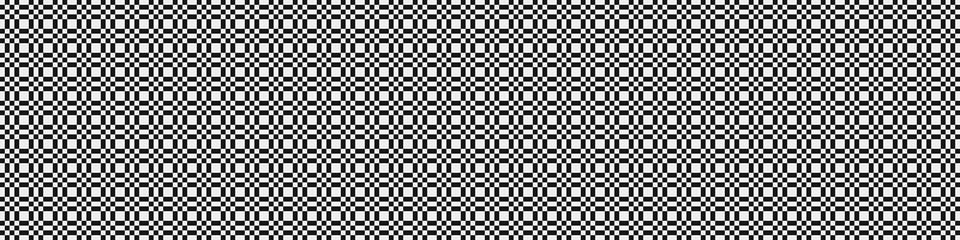 Fototapeta premium Abstract Cross Pattern Dots Logo generative computational art illustration