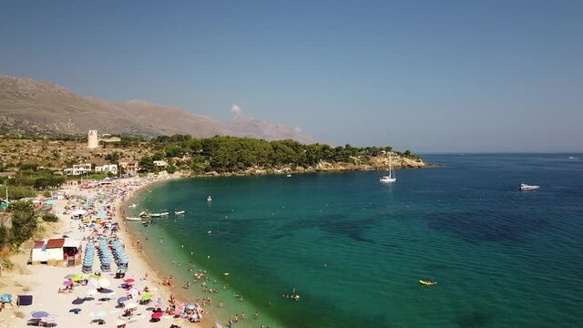 Castellammare del Golfo. La famosa spiaggia di Guidaloca.