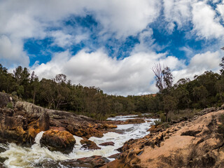 Walk near River in Lane Poole Reserve Western Australia.