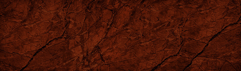 Brown red orange abstract rough background. Toned texture of stone with cracks and veins. Stone background.
