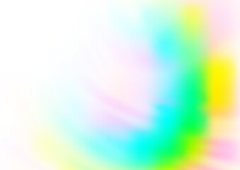 Light Multicolor, Rainbow vector abstract blurred template.