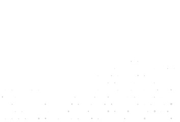Light BLUE vector background with circles, rectangles.