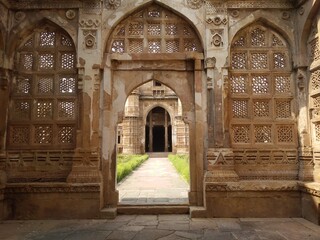 entrance to the church