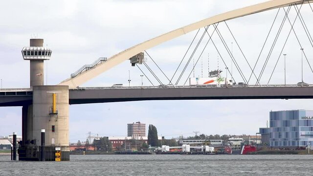Van Brienenoordbrug in the city of Rotterdam