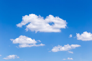 blue sky with clouds