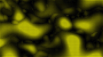 Fototapeta premium Colored dot array background isolated. Sea wave camouflage from stains. Abstract vector layer for presentation.