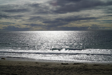 Fototapeta premium Torrance Beach coastline, Los Angeles County, August 2020 coastal zone