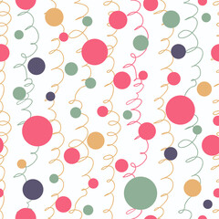 Vector abstract design templates collection with irregular circles backgrounds