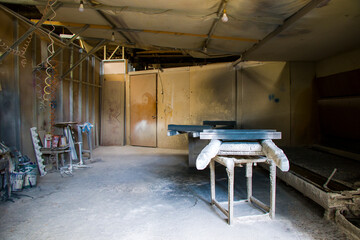 Factory of wooden and metal materials