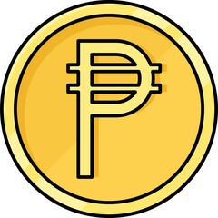 Philippine peso coin, official currency of the Philippines