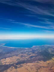 Coastline. Aerial view